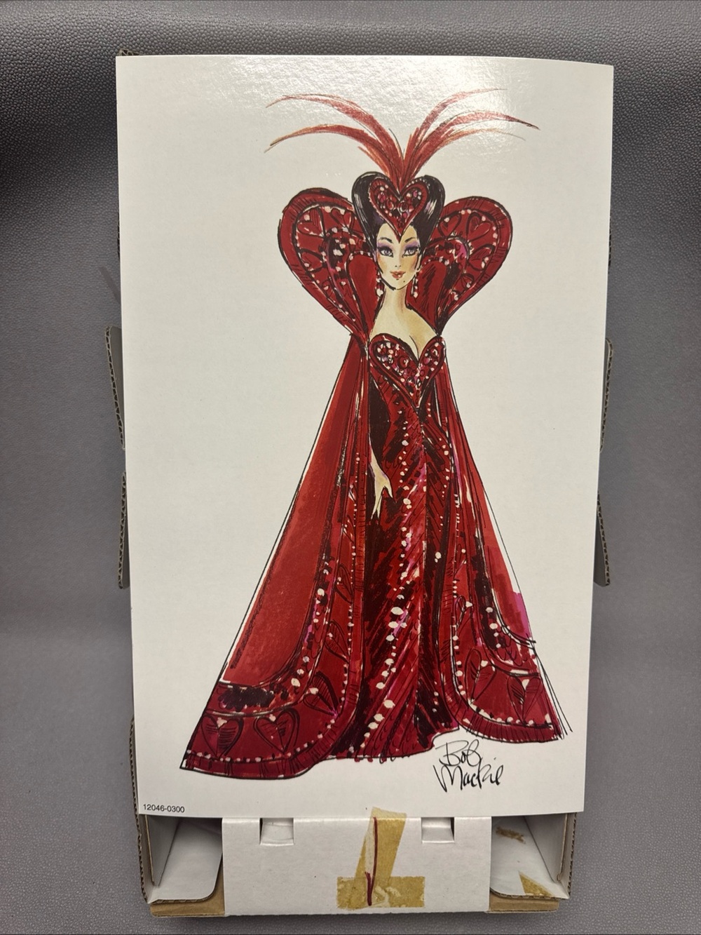 1994 Queen Of Hearts Barbie By Bob Mackie Mattel NIB w/ Shipper & Extras